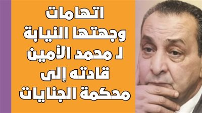 اتهامات وجهتها النيابة لـ محمد الأمين قادته إلى محكمة الجنايات | إنفوجراف