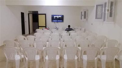 مراكز الشباب والنوادي بمطروح تستعد بالشاشات والمقاعد لاستقبال مشجعي المنتخب | صور