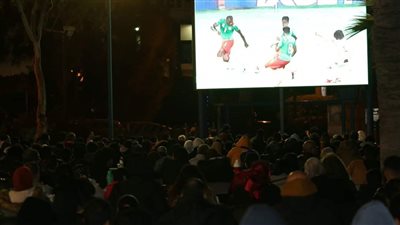 ٤٠ مركز شباب وناديا يذيعون مباراة المنتخب بالإسكندرية 