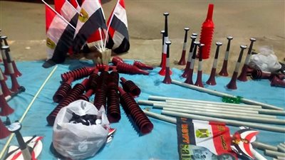 العلم بـ100 جنيه والزمارة بـ10.. التشجيع من الزقازيق الي مقاهي الشرقية