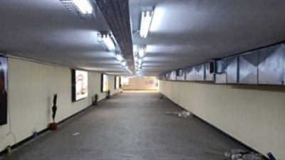  رئيس حي جنوب يتفقد اعمال صيانة نفق الجيزة