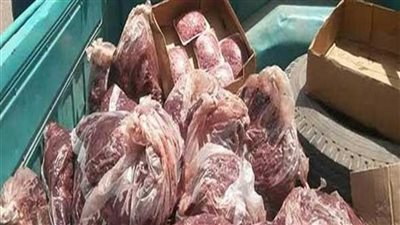 ضبط 100 كيلو لحوم فاسدة بأسواق دمياط 