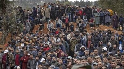 جنازة مهيبة للطفل ريان في مسقط رأسه بالمغرب اليوم