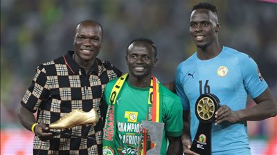 ماني أفضل لاعب وميندي أفضل حارس وأبو بكر هداف كأس أمم أفريقيا
