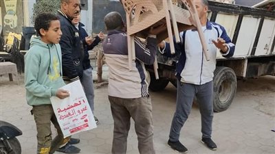 رفع 305 حالات إشغال بمركزي البدرشين والحوامدية في حملة مكبرة | صور