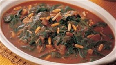 أسهل طريقة لعمل السبانخ 