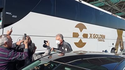 كيروش بعد وصوله من الكاميرون: بذلنا ما بوسعنا للفوز ببطولة أمم أفريقيا | صور