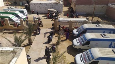 توقيع الكشف الطبى بالمجان على 1578 حالة مرضية في ببني سويف