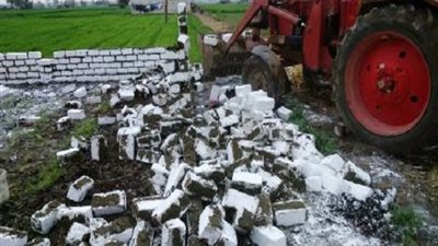 في أول أيام المرحلة الثانية.. إزالة 15 حالة تعد على أراضي الدولة ببني سويف