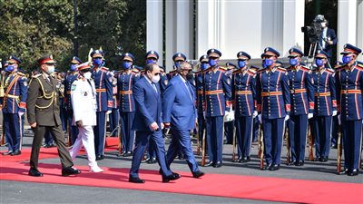 23 صورة ترصد تفاصيل 48 ساعة رئاسية مصرية جيبوتية بالقاهرة