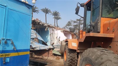 تنفيذ 32 قرار إزالة لمنشأت مخالفة بالبدرشين | صور وفيديو
