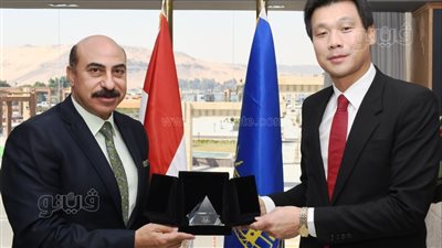 تفاصيل لقاء محافظ أسوان وسفير كوريا الجنوبية لبحث جذب الاستثمارات l صور