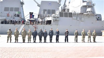 انطلاق فعاليات التدريب البحري الدولي بنطاق الأسطول الجنوبي في البحر الأحمر