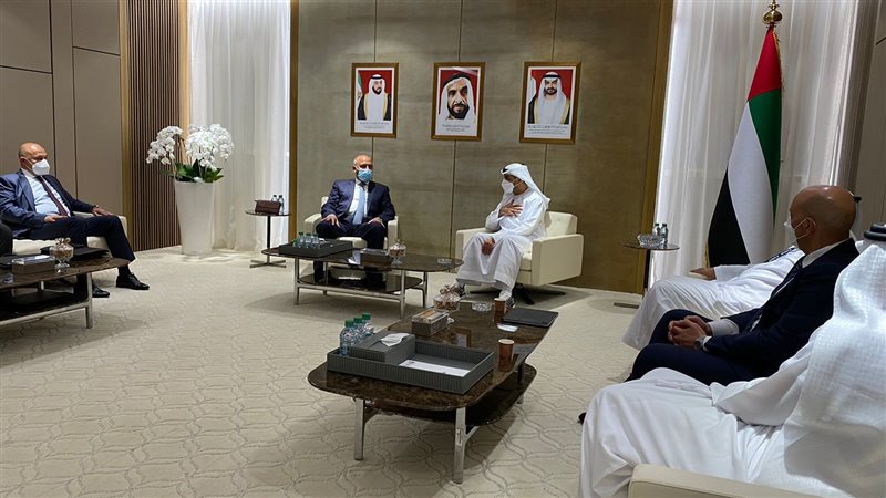 وزير النقل مع الرئيس