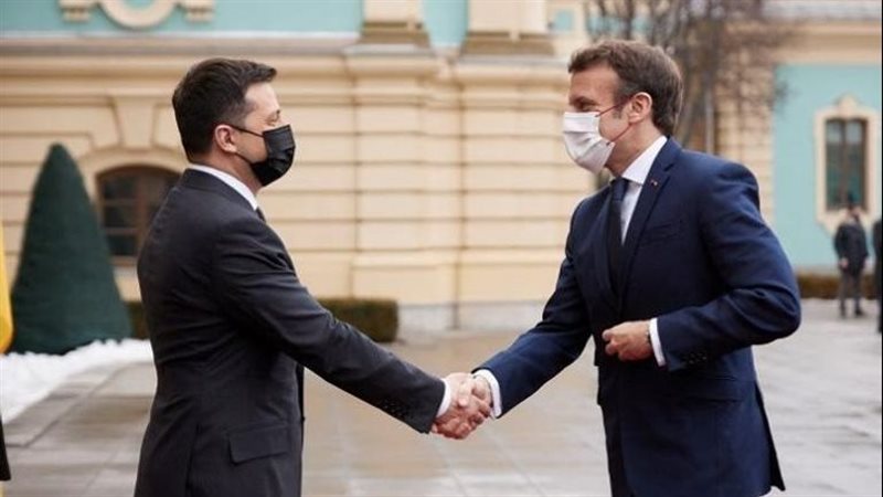 مباحثات ماكرون في