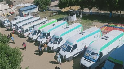 الكشف على 2500 مواطن بقرية أبو سلطان بالإسماعيلية ضمن حياة كريمة| صور