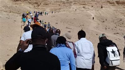 وفود سياحية من 3 دول أفريقية تزور المناطق الأثرية بالمنيا