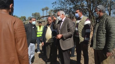 محافظ الجيزة يتفقد أعمال تطوير وتغطية ترعة المريوطية | فيديو وصور