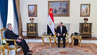  رسالة السيسي لرئيس المحكمة الدستورية الجديد | صور