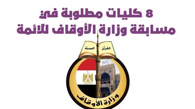 8 كليات مطلوبة في مسابقة وزارة الأوقاف للائمة | انفوجراف