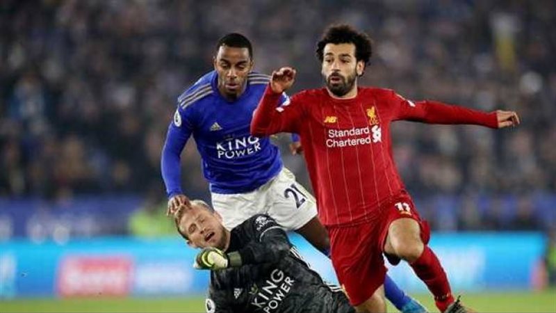 محمد صلاح أمام ليستر