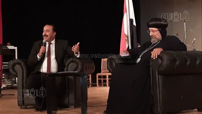 صالون الإسماعيلية الثقافي يستضيف الأنبا إرميا رئيس المركز الثقافي القبطي الأرثوذكسي | صور 