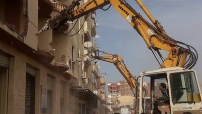 إزالة 210 حالات تعد على الأراضي الزراعية بـ 4 أحياء في الجيزة