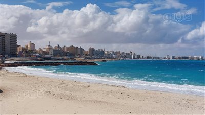 طقس متقلب ونشاط الرياح في مرسى مطروح|صور