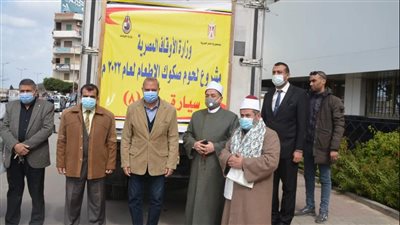 محافظ القليوبية يشهد تسليم لحوم صكوك الإطعام لتوزيعها على 3 آلاف أسرة