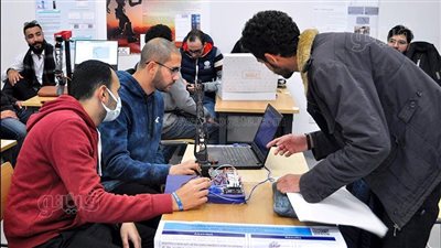 40 مشروعا لطلاب هندسة وعلوم المواد بالملتقى السنوي للروبوت بالجامعة الألمانية بالقاهرة