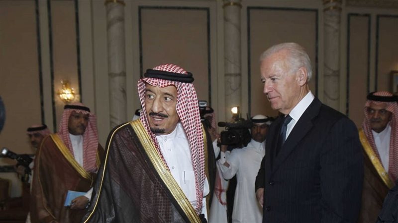 بايدن والملك سلمان