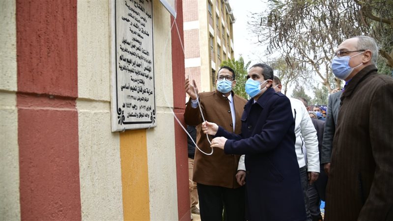 محافظ الغربية يفتتح