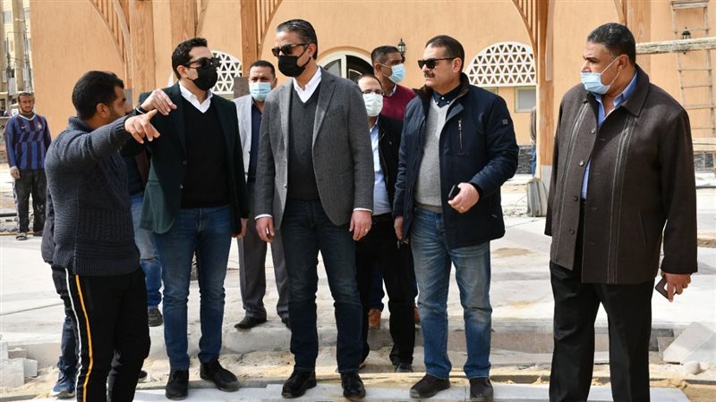 محافظ الفيوم بمنطقة