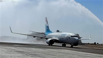 بعد توقف سنوات..مطار الأقصر يستقبل أولي رحلات لوكسمبورج | صور