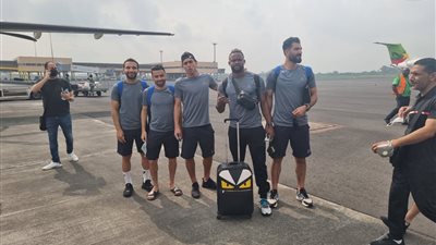 بعثة المصري تنتقل من دوالا لجاروا استعدادا لمواجهة القطن بالكونفدرالية|فيديو