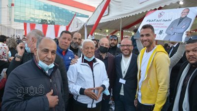 المندوه الحسيني يشارك في انتخابات الزمالك| صور 