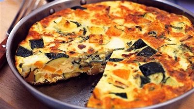 طريقة عمل العجة بالبيض الإيطالية