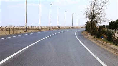 رفع كفاءة طريق جرجا الصحراوي الغربي بتكلفة 50 مليون جنيه