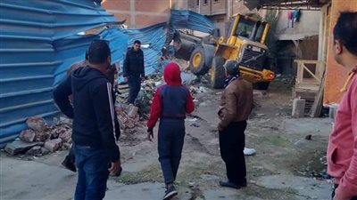  رفع 8  آلاف متر تعديات علي أملاك الدولة بدمياط 