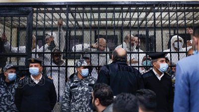 وصول دفاع المتهمين في قضية الآثار الكبرى