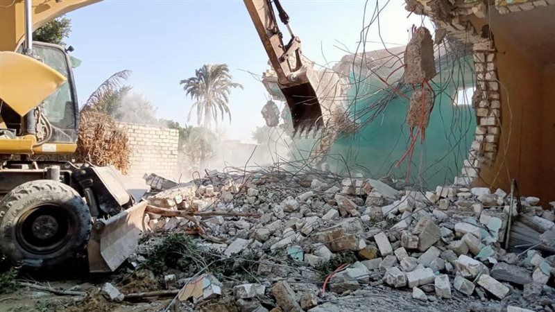 حالة تعدى بالبناء