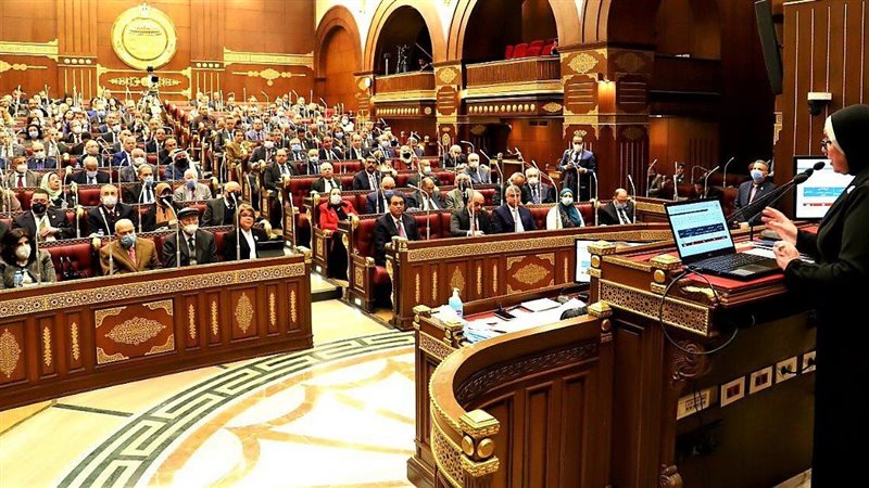 وزيرة الصناعة أمام