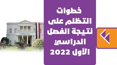 خطوات التظلم على نتيجة الفصل الدراسي الأول 2022 | انفوجراف 