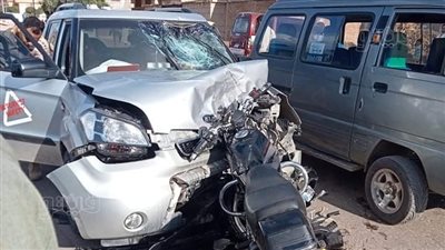إصابة شخصين إثر حادث تصادم في الغربية