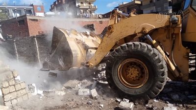 إزالة 147 مبنى مخالف خلال المرحلة الثانية من الموجة 19 بالغربية | صور