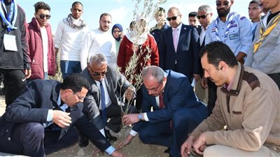 زراعة الأشجار المثمرة ضمن مبادرة 