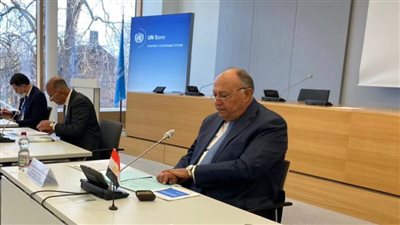 وزير الخارجية يتلقى بالأمينة التنفيذية لاتفاقية الأمم المتحدة الإطارية لتغير المناخ