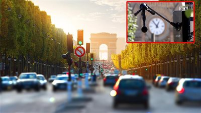 رادار في باريس يرصد المركبات ذات الأصوات المزعجة