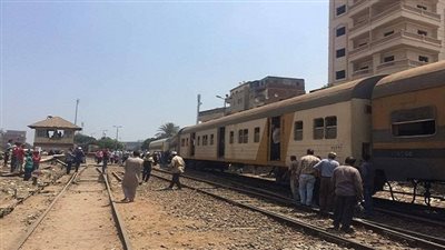 التصريح بدفن جثة شاب لقي مصرعه أسفل قطار بشبين 