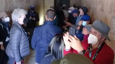 وفد متعدد الجنسيات يزور منطقة آثار تل العمارنة بالمنيا